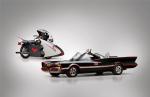 Chevrolet Batmobile Recreation and Original 1966 Yamaha Batcycle 1966 года